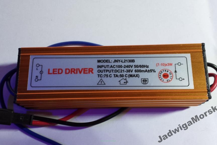 Sterownik driver LED Cree 7-10 diód x 3W