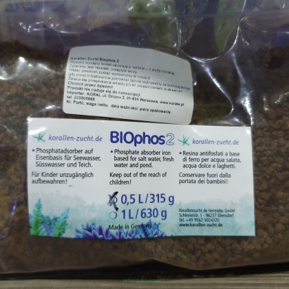 Biophos 2 Phosphat 500ml absorber po4 fosforany (Dobra Cena Bez Rabatu)