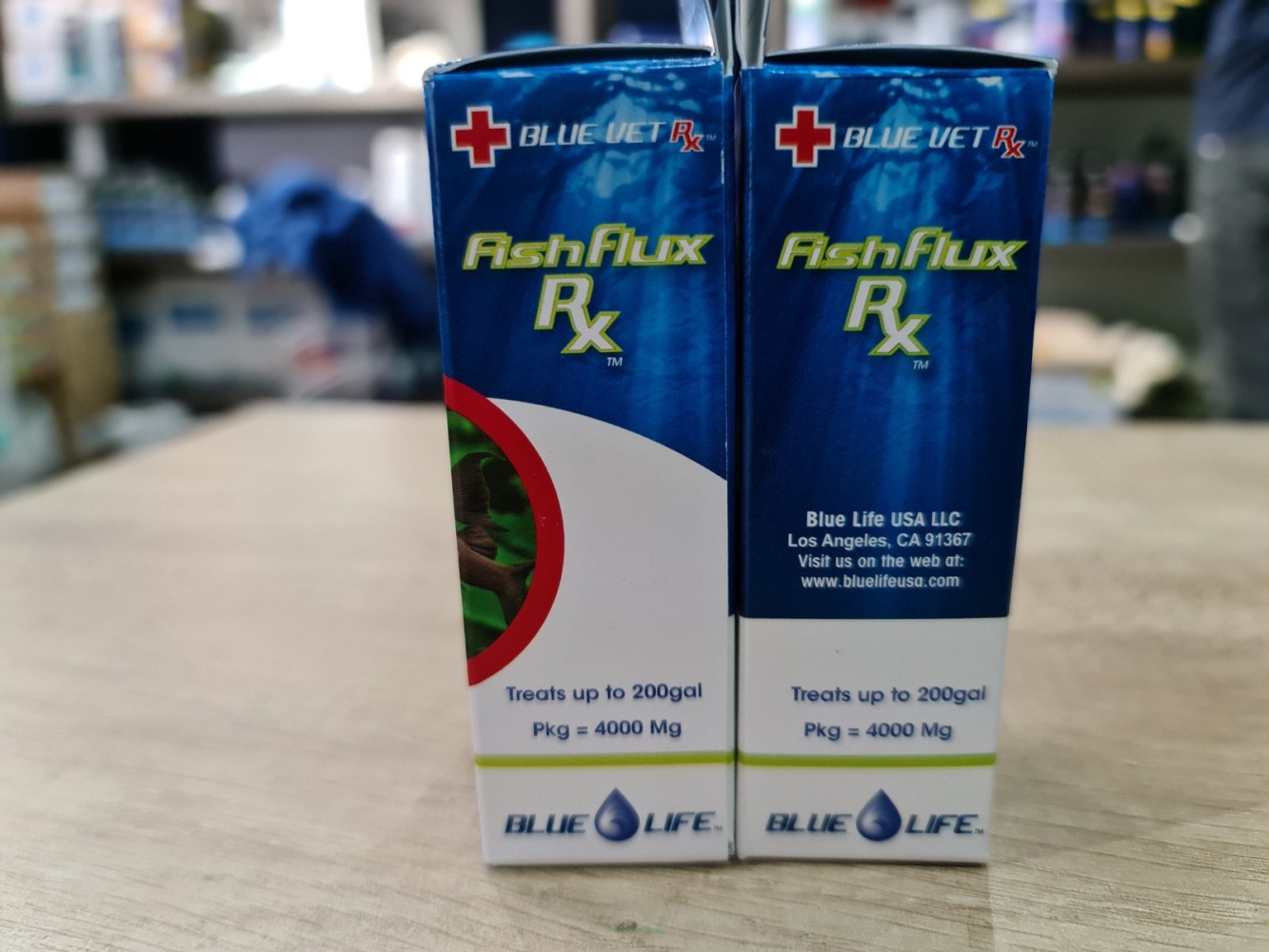 FISH Flux Rx 4000mg fluconazole (756l) leczenie infekcji ryb
