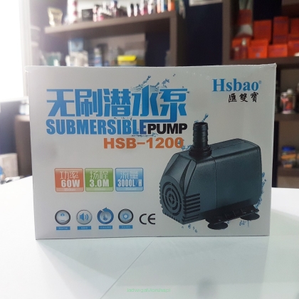 Pompa obiegowa Hsbao HSB-1200 - 3000l/h