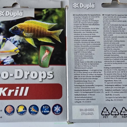 Dupla Gel-o-Drops Krill 12 x 2g (pastylki żelowe)