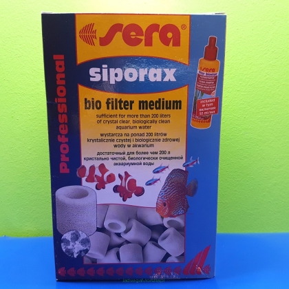 Sera Siporax 15mm 1000ml oryginalne opakowanie + bakterie gratis WYPRZEDAŻ -25%