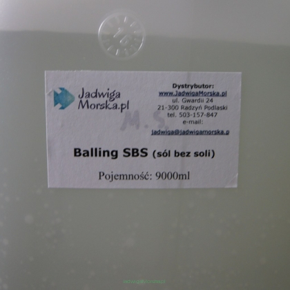 Gotowe roztowory do metody ballinga (bez mikroelementów) SBS 5l