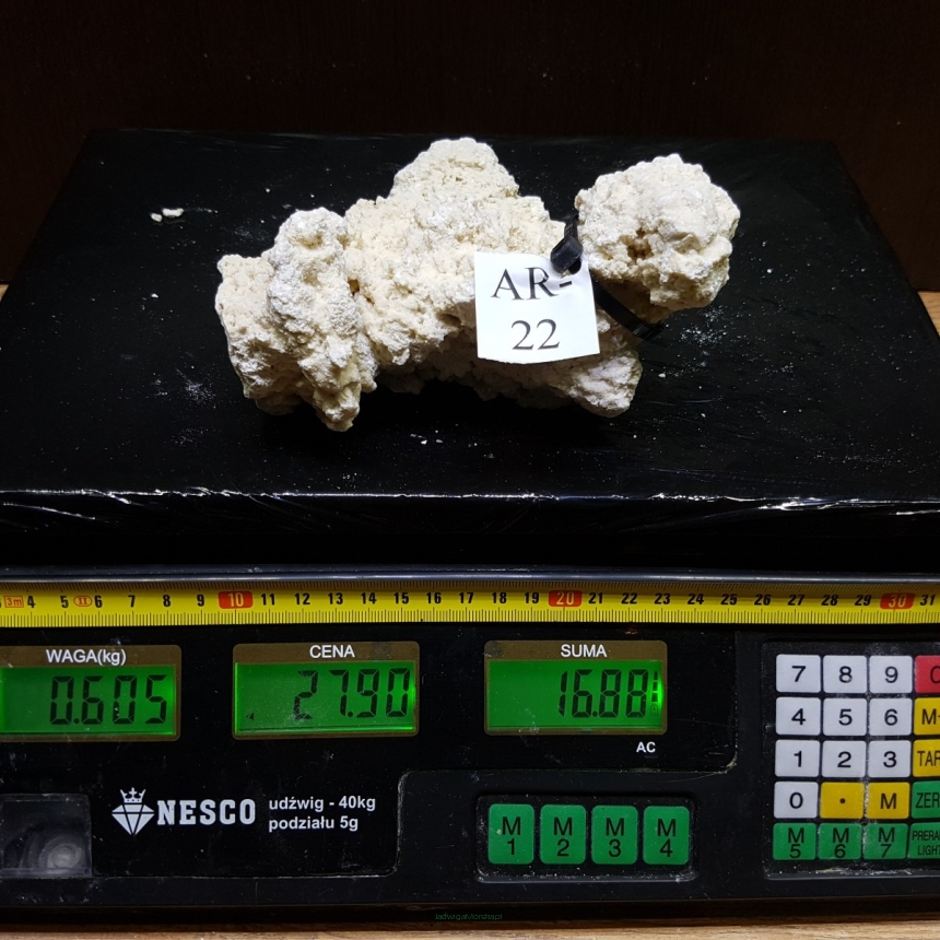 ARKA myREEF-ROCKS sucha skała premium 0.605 kg (27.90 pln/kg) nr AR-22