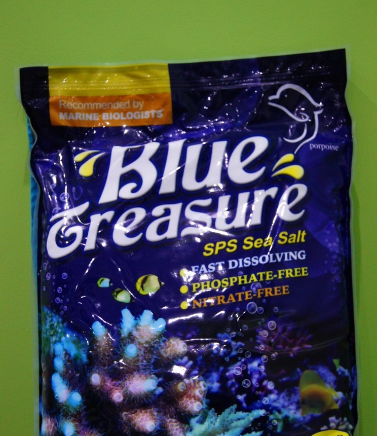 Sól morska Blue Treasure SPS Sea Salt 6.7kg (Dobra Cena Bez Rabatu)