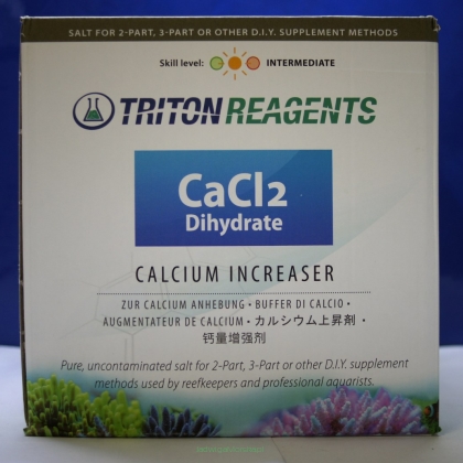 Triton Chlorek wapnia dwuwodny Calcium Chloride Dihydrate CaCl2.2H2O opakowanie 4kg  WYPRZEDAŻ