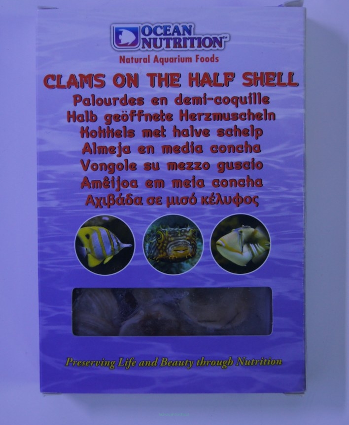 Clams on the half shell 100g (małże w połówce skorupki)