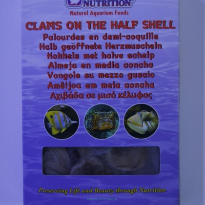 Clams on the half shell 100g (małże w połówce skorupki)