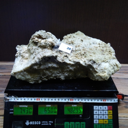 Żywa skała 7.43 kg (78 pln/kg) nr 28