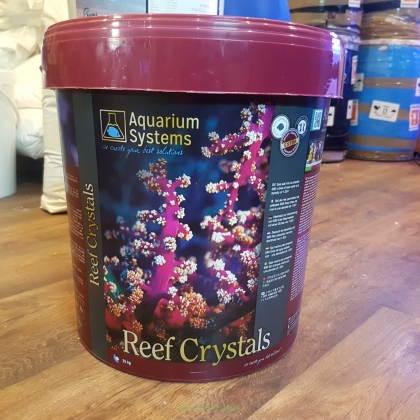 Sól morska Aquarium Systems Reef Crystals 25 kg (na 750L wody) (Dobra Cena Bez Rabatu)